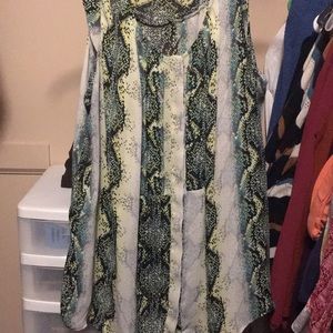 Worthington sleeveless polyester top size 3x